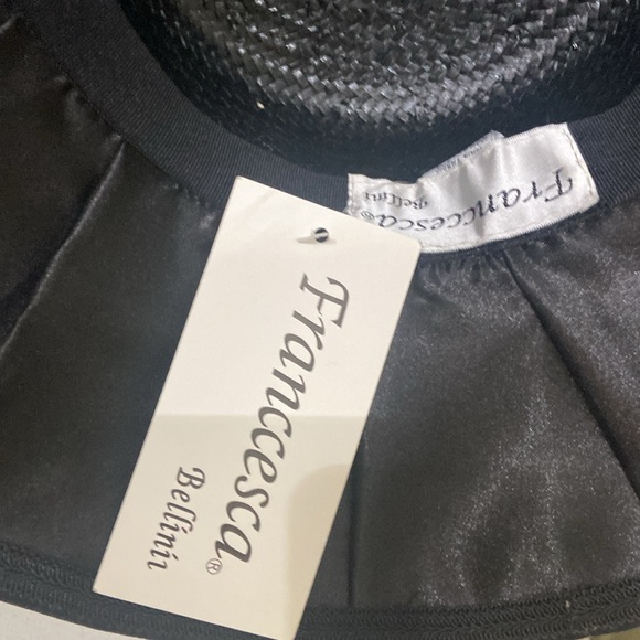 NWT Black Church/Dress Hat by Franccesca Bellini - Picture 10 of 11